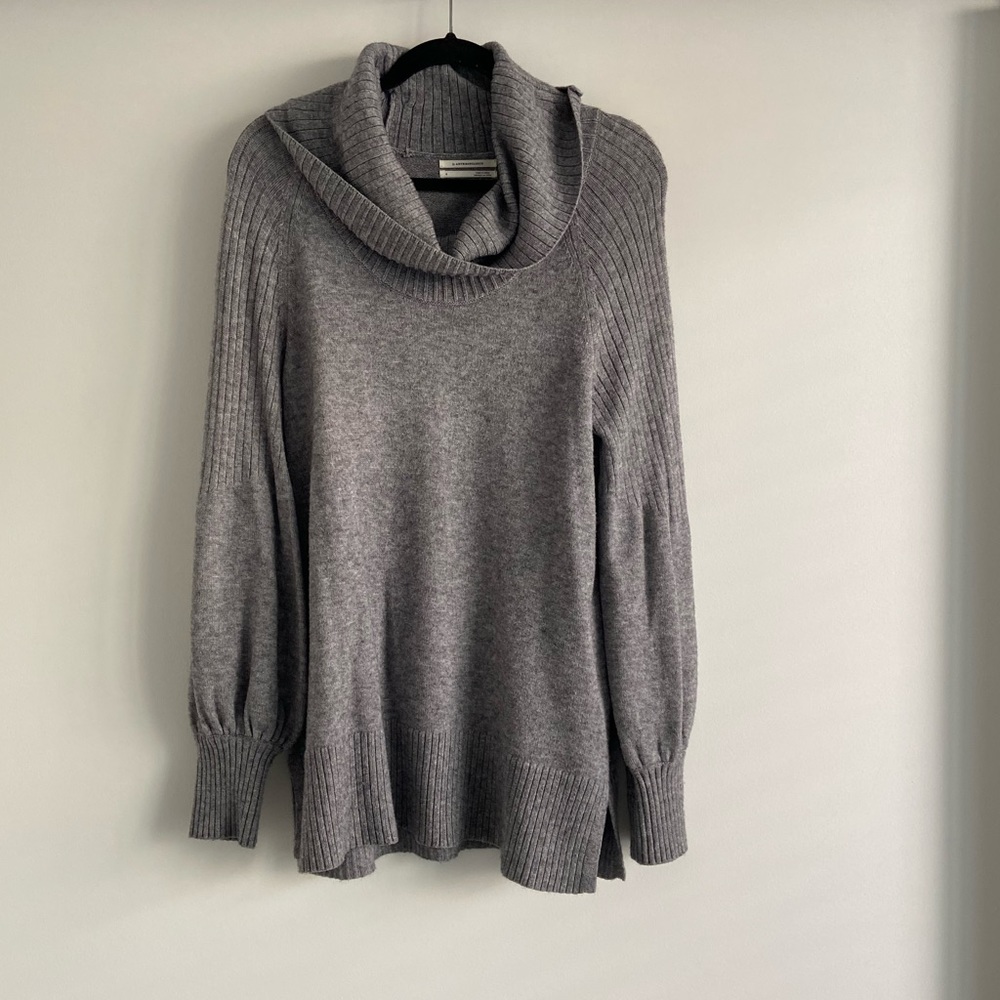 EUC Anthropologie Cowl Neck sweater